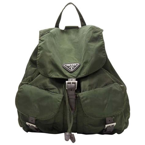 pre owned prada backpackgreen prada crystal bag|prada backpacks for sale.